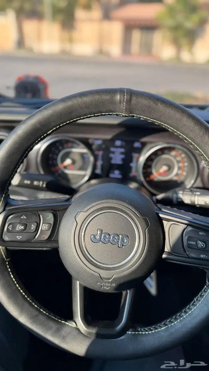 للبيع رانجلر 2021 V6 زيتي بحالة الوكالة 16