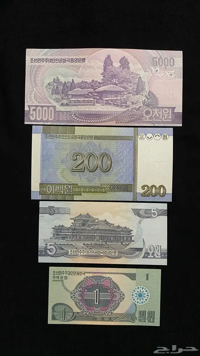 عملات كوريا الشماليه 2