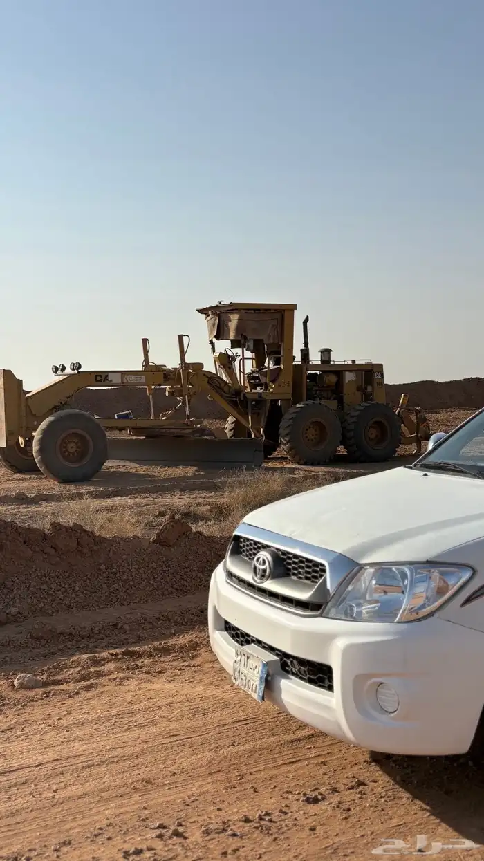 ايجار معدات ثقيلة وأعمال طرق تربه و أسفلت 4