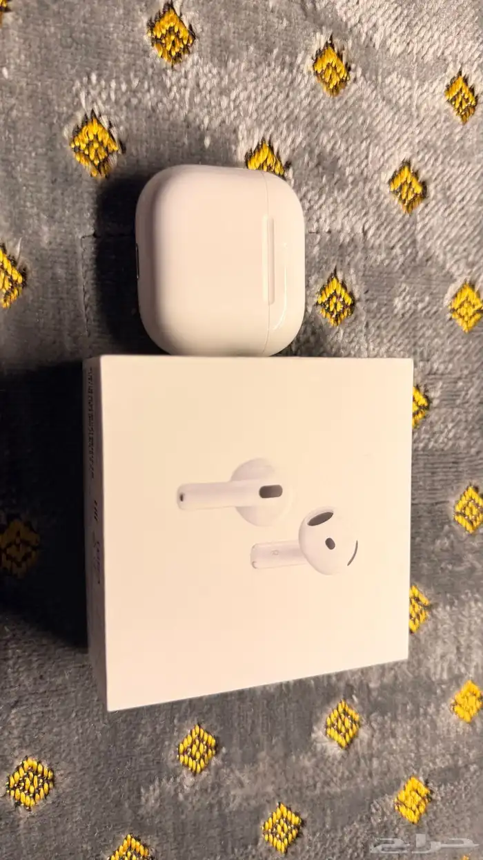 سماعة اير بودز اصدار4 مع خاصية عزل الضجيج 0