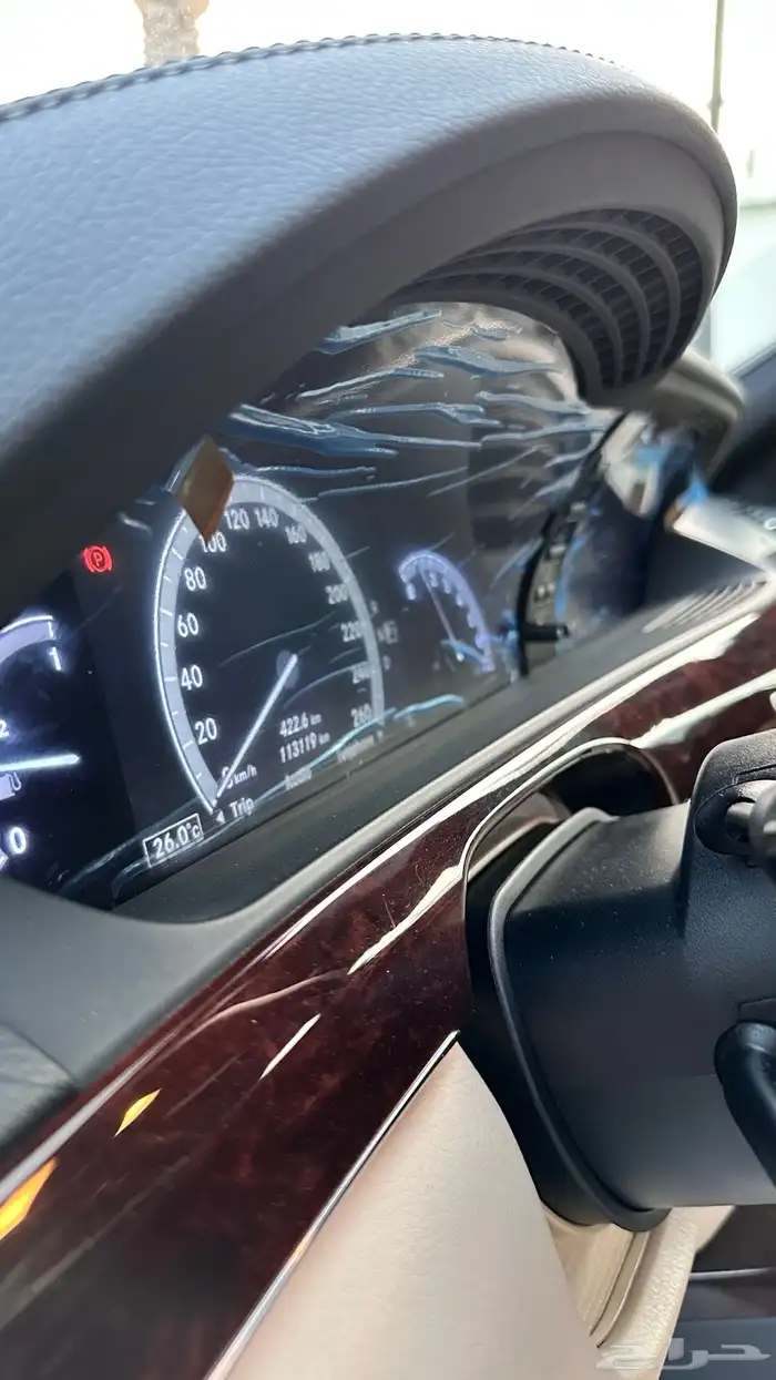 مرسيدس بانوراما S300 2012 مخزن عداد 113 34