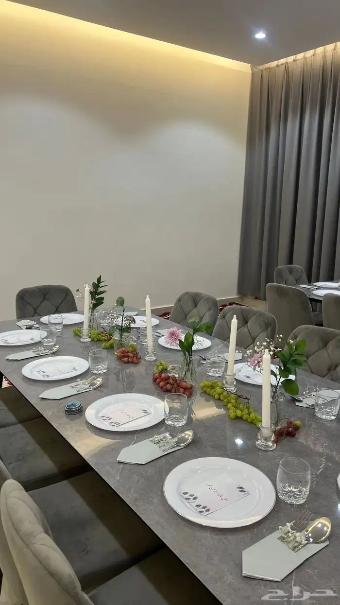 ايجار كوش و تنسيق طاولات طعام 2