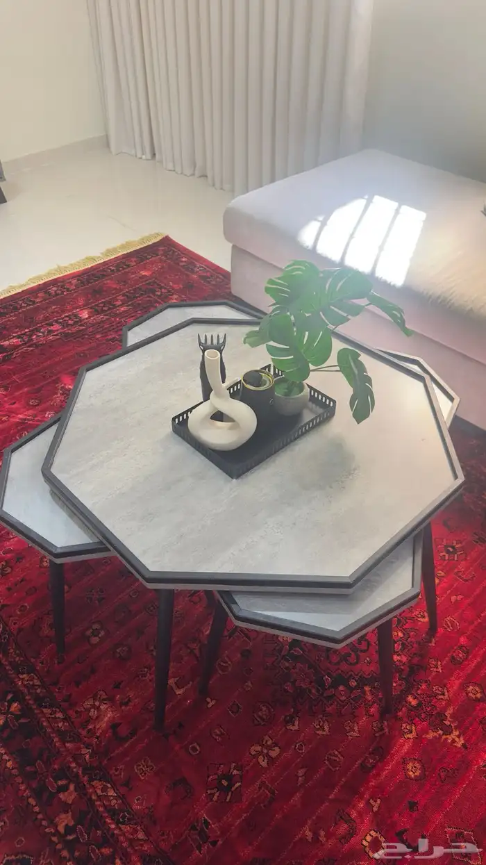 طاولة صالة وطاولة شاشه 0