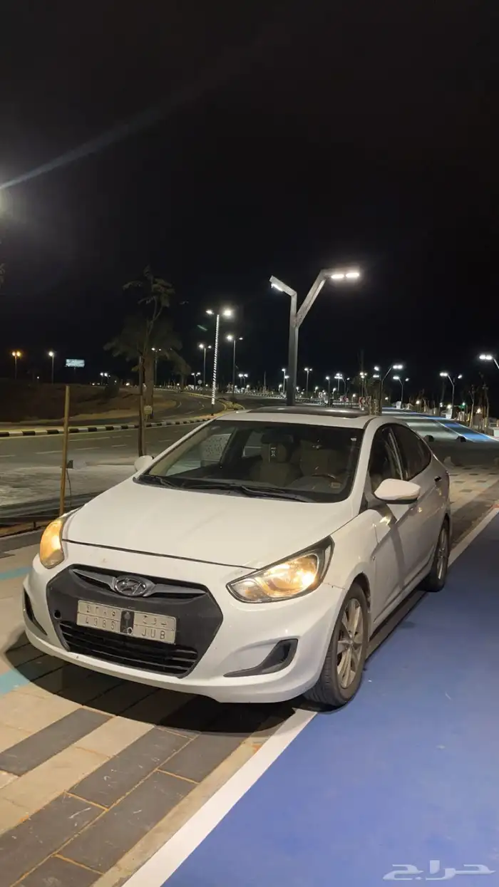 اكسنت 2013 فل كامل فتحه سقف لمبه لوحه خلفيه المكينه 1 6 4