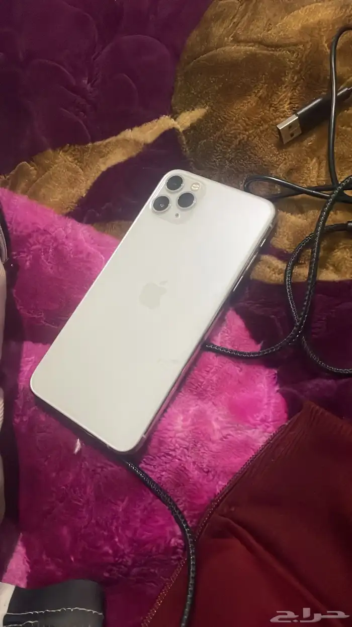 ايفون 11 برو ماكس قيقا 256 فيس لا يعمل بطارية 77 مبدل شاشة 1