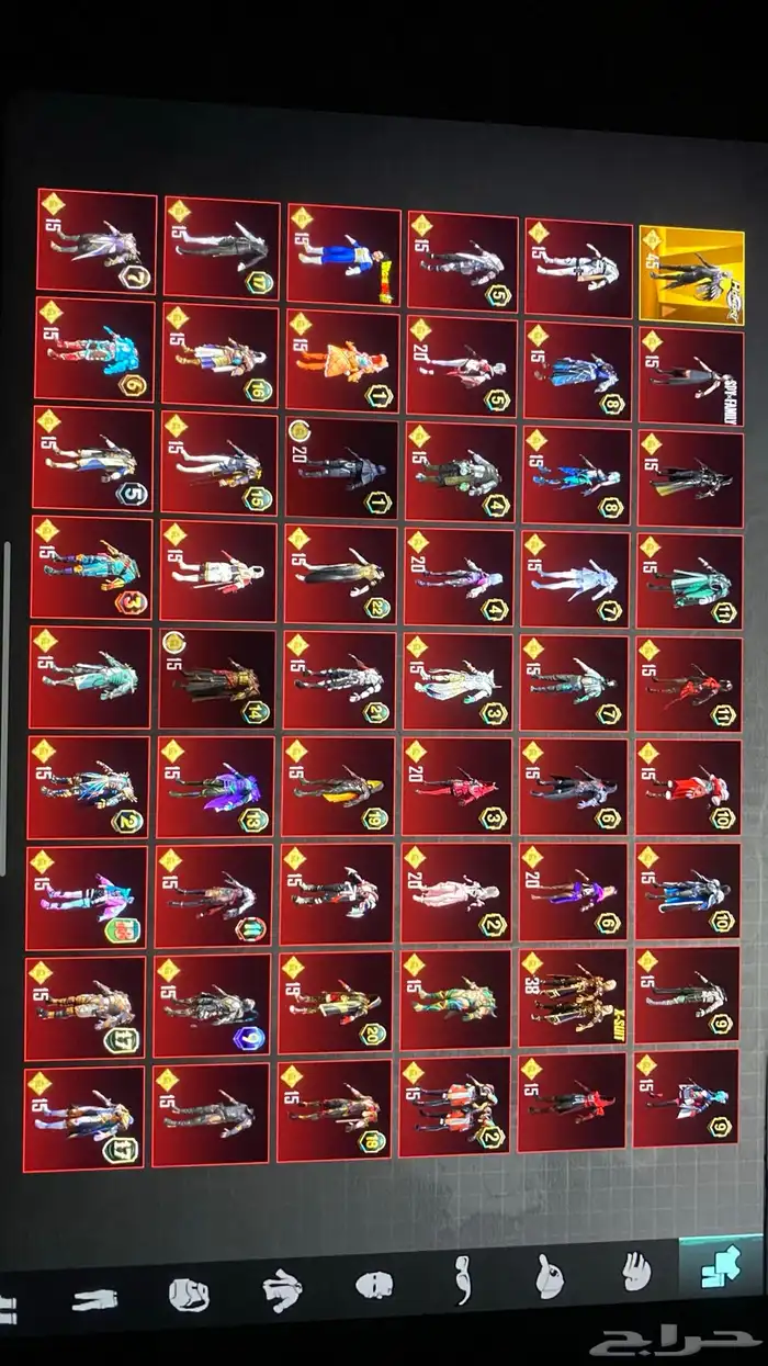 حساب ببجي للبيع 24