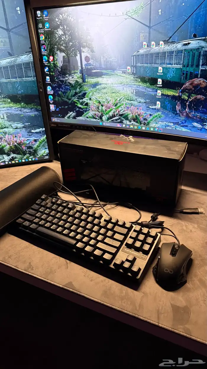 كيبورد و ماوس من INFINIARC (بلوسويتش) 0