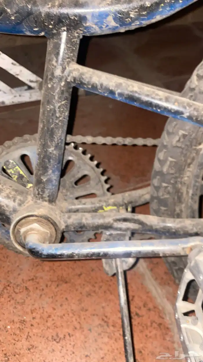 سلام عليكم ي شباب السيكل نضيف بس مفي جنط أمامي 3