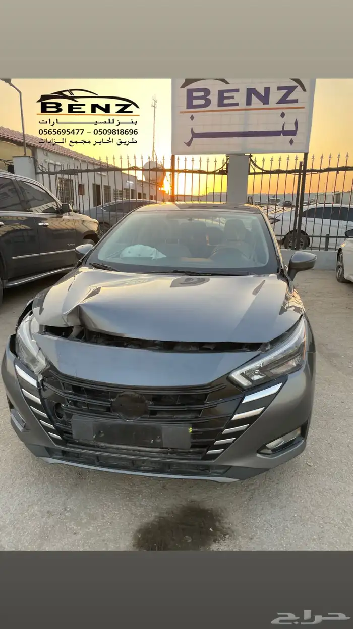 نيسان صني مصدوم 0