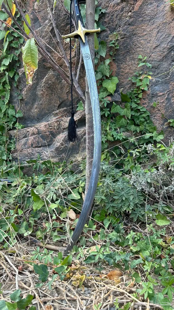 سيف شمشير جوهر دمشقي حاد عثماني 3