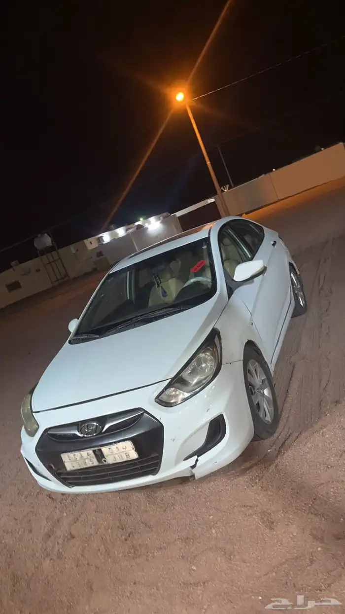 اكسنت 2013 فل كامل فتحه سقف لمبه لوحه خلفيه المكينه 1 6 1