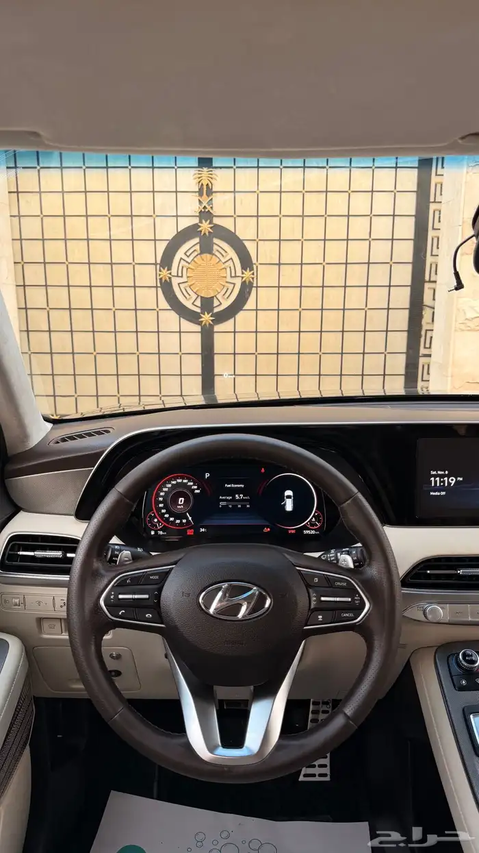 هونداي باليسيد 2021 ( بنزين) v6 فل كامل 19