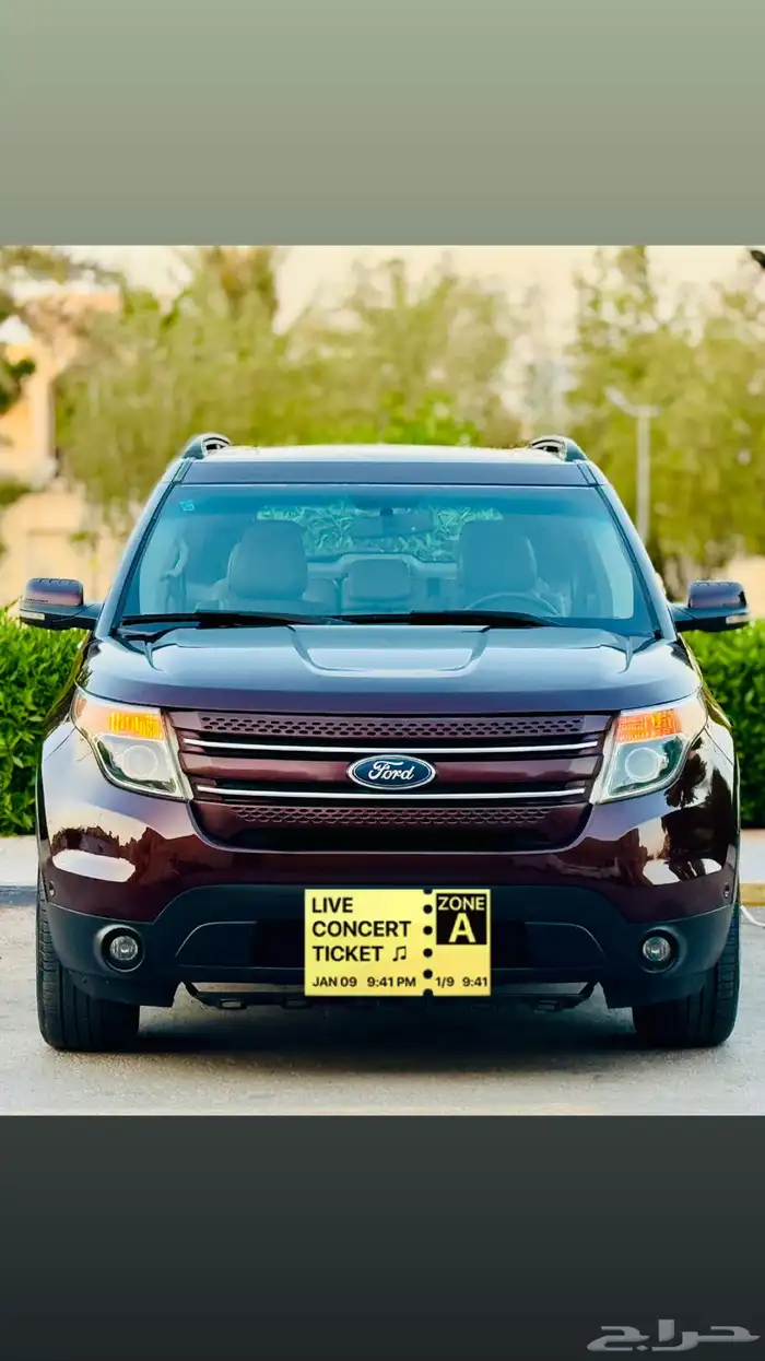 فورد اكسبلور فل كامل ((2012))بحاله ممتازه 0