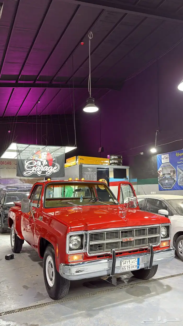 للبيع جمس مكينة 454 قير عادي مجدد كامل وشرط 1