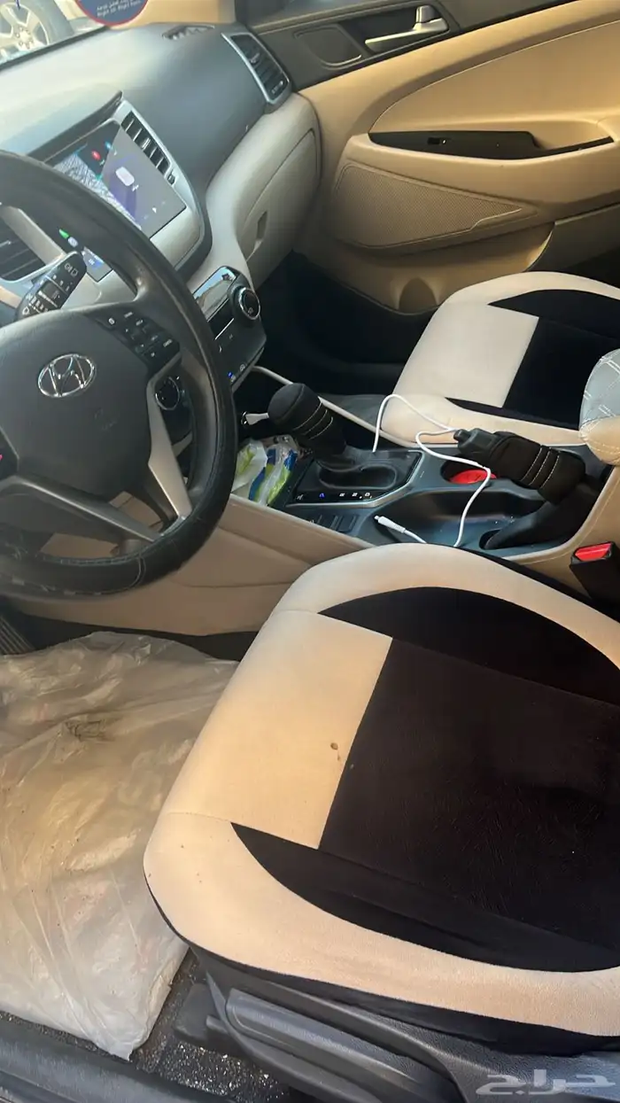 توسان 2017 الممشي 168000 كل شي وكالة شد بلد حساسات خلفيه 9