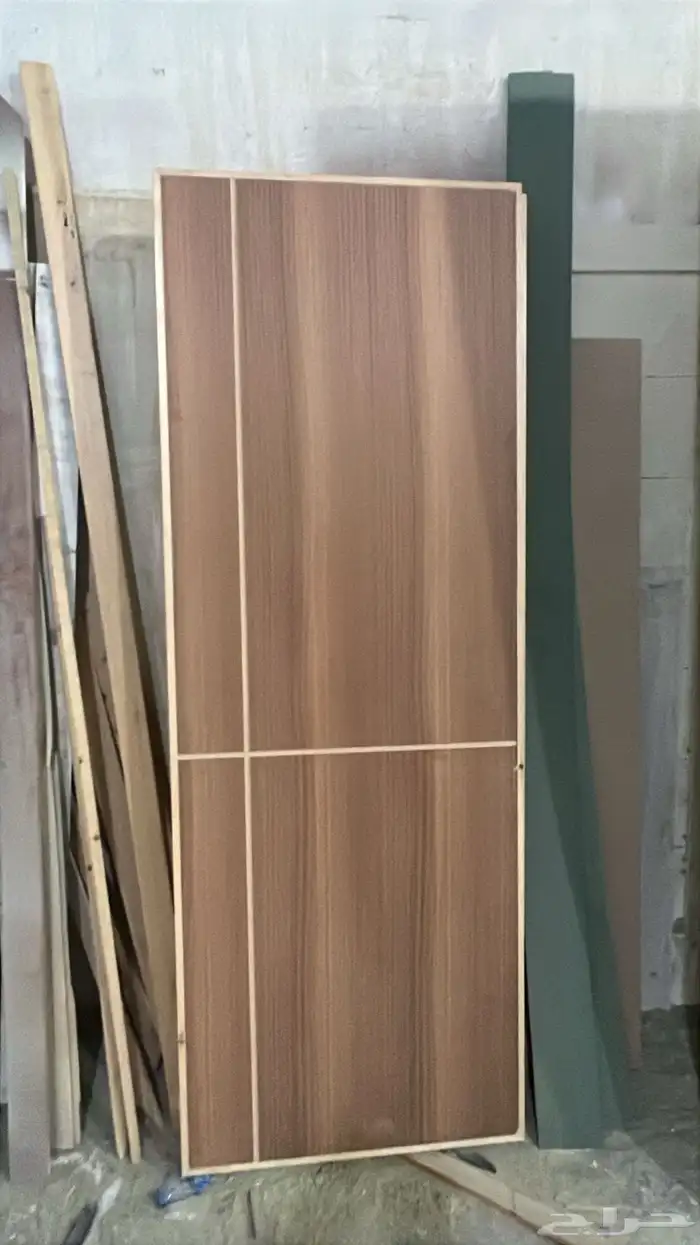 تصنع ابواب خشب حساب الطلب علي جميع انواع الخشب 3
