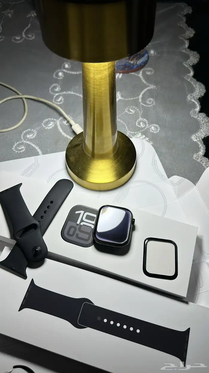 ساعة ابل واتش الاصدار العاشر 10serise نظيفة جدا  جدا 6
