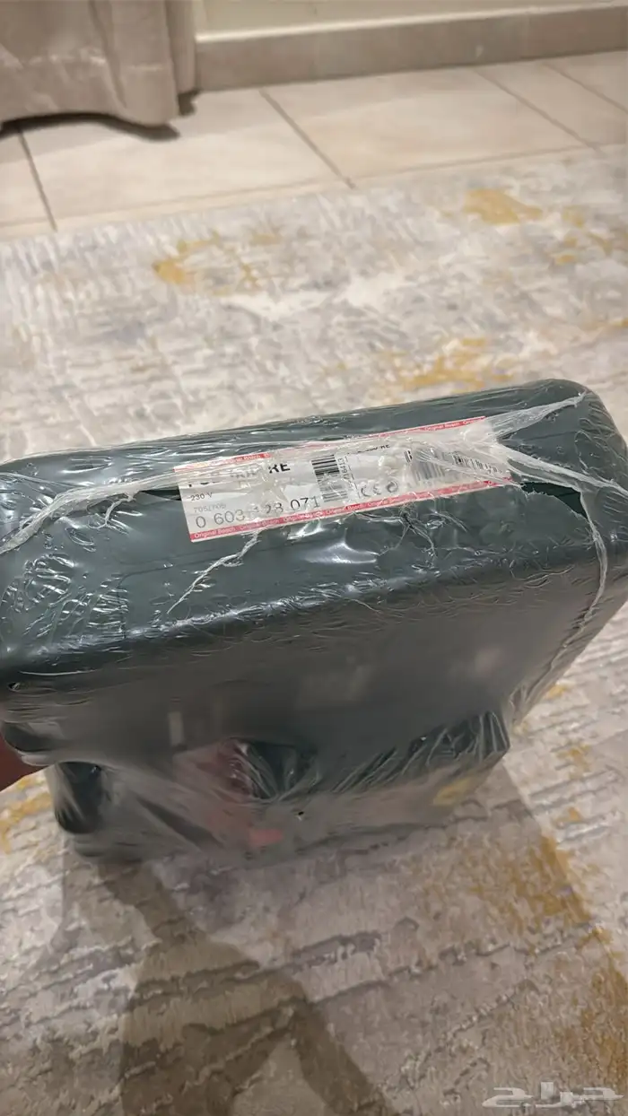 دريل بوش جديد لم يستخدم مع ملحقاته 3