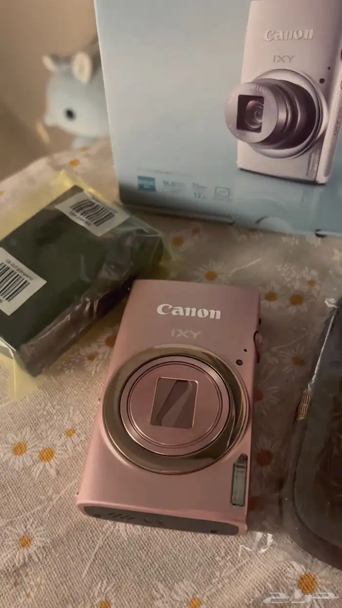 كاميرا كانون وردي canon ixy 630 pink 2