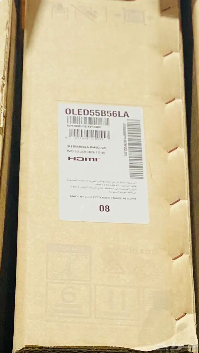 تلفزيون الجي 55 بوصه OLED جديد ضمان سنتين اكسترا 1