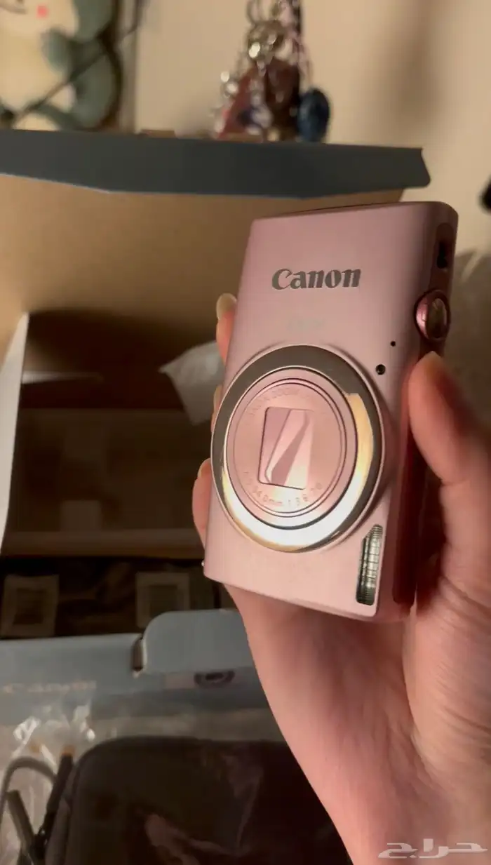 كاميرا كانون وردي canon ixy 630 pink 3