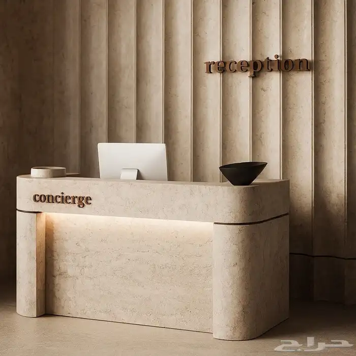 كاونتر استقبال - ريسبشن استقبال - مكاتب استقبال 5