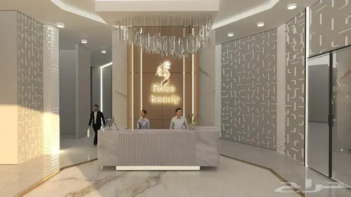 تصميم 3D للمشاغل النسائية ومراكز التجميل 2