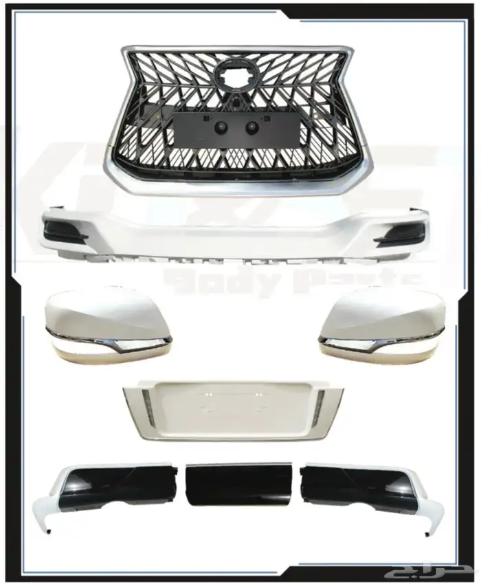 قطع جيب لكزس 2021 LX570 بلاك اديشن سبورت و اكسسوارات زينه 29