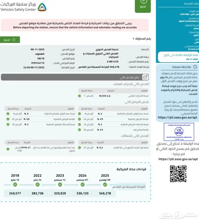 شاص نيسان مديل. 2013 فل كامل 6