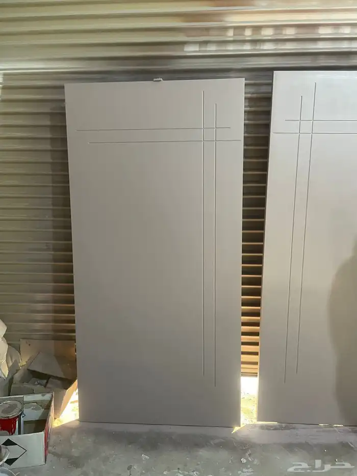 تصنع ابواب خشب حساب الطلب علي جميع انواع الخشب 9