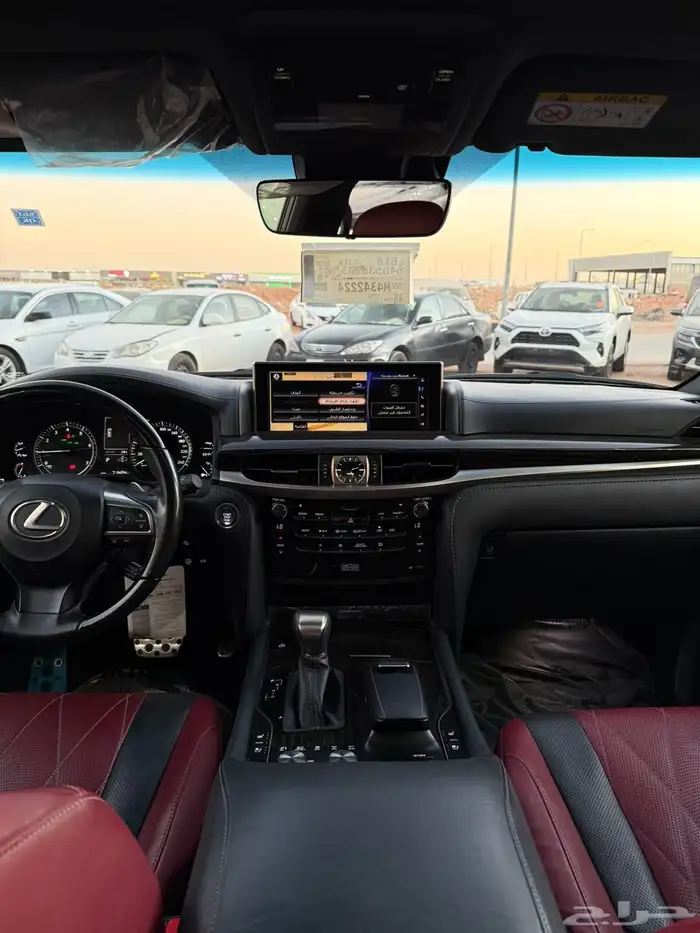 لكزس فل كامل بلاك ديشن 2021 3