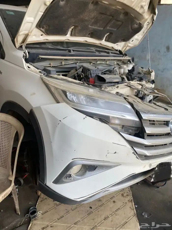 راش تويوتا موديل 2022 مصدومة للبيع 0