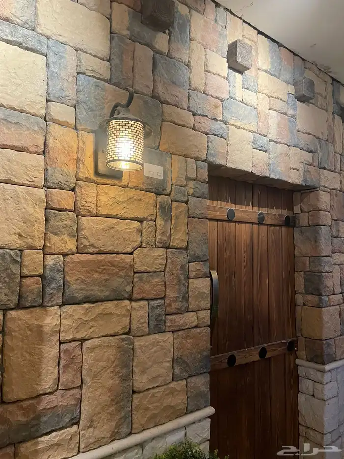 حجر صناعي خارجي داخلي 38