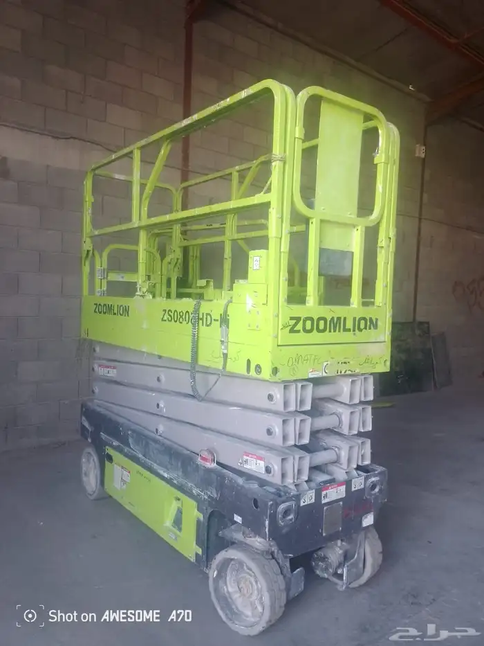 سيزر لفت مان لفت رافعه شوكيه جميع انواع المعدات الثقيله 4