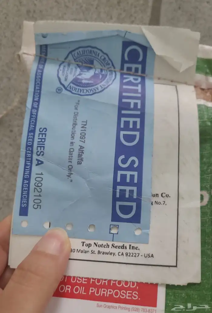 بذور برسيم امريكي مغلف 3