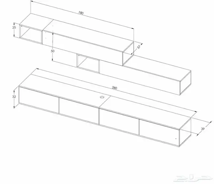 طاولات تلفزيون 2