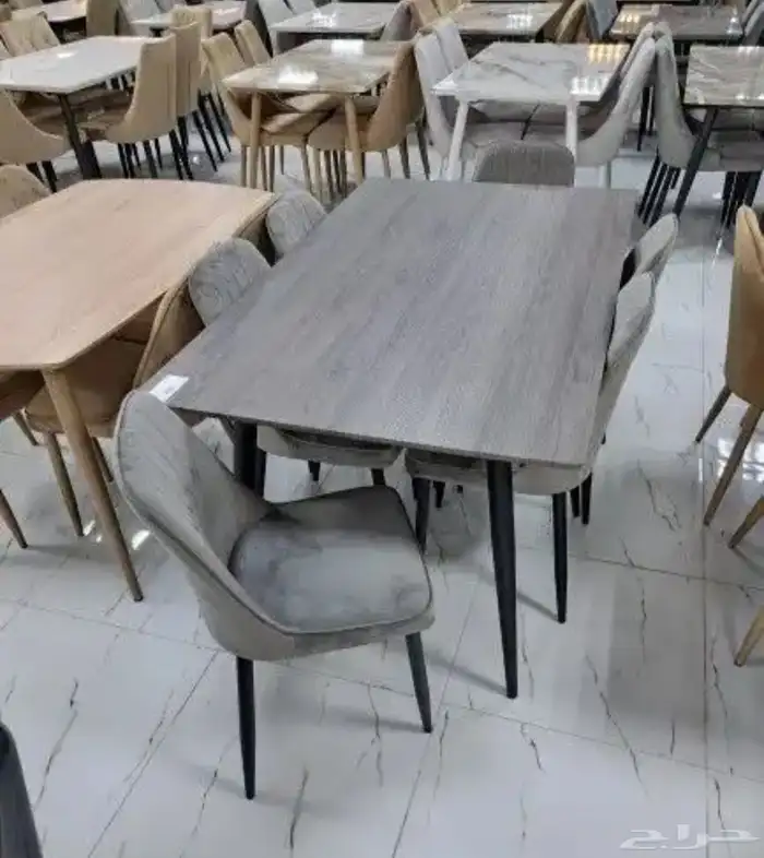 طاولات طعام خشب ورخام بتصاميم مميزة وعصرية 18