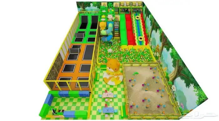 تجهيز العاب الحركيه تركيب توريد جميع أنواع العاب الأطفال 34