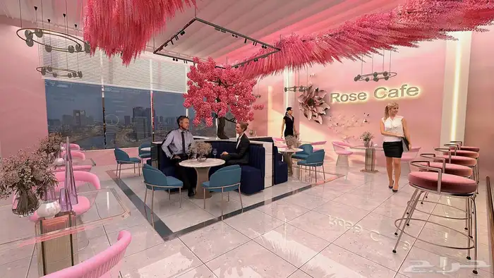 تصميم 3D للمشاغل النسائية ومراكز التجميل 3