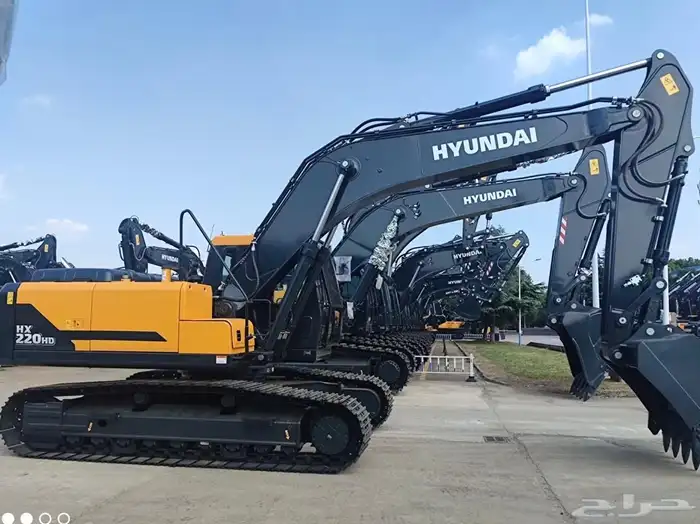 حفار بوكلين هونداي 0