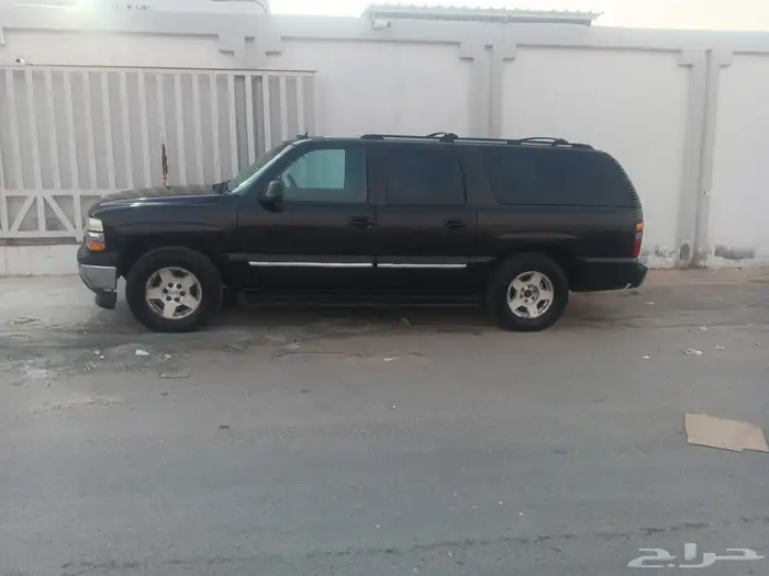 سياره شفروليه للبيع موديل 2005الون اسودماشيه 5000لاتشكو من 1