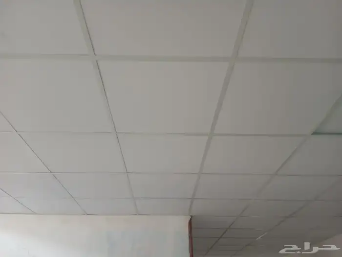 Suspended ceiling squares measuring sixty by sixty 7