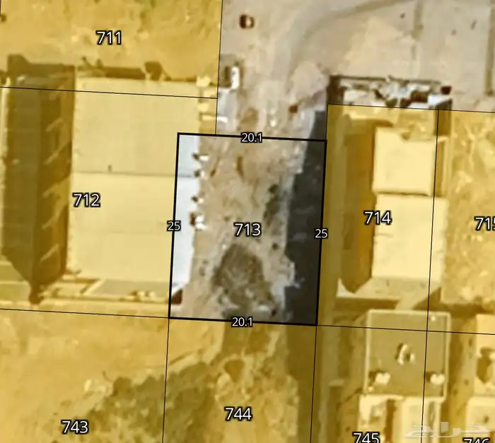 أرض للبيع مخطط 7 خلفية تجاري 0