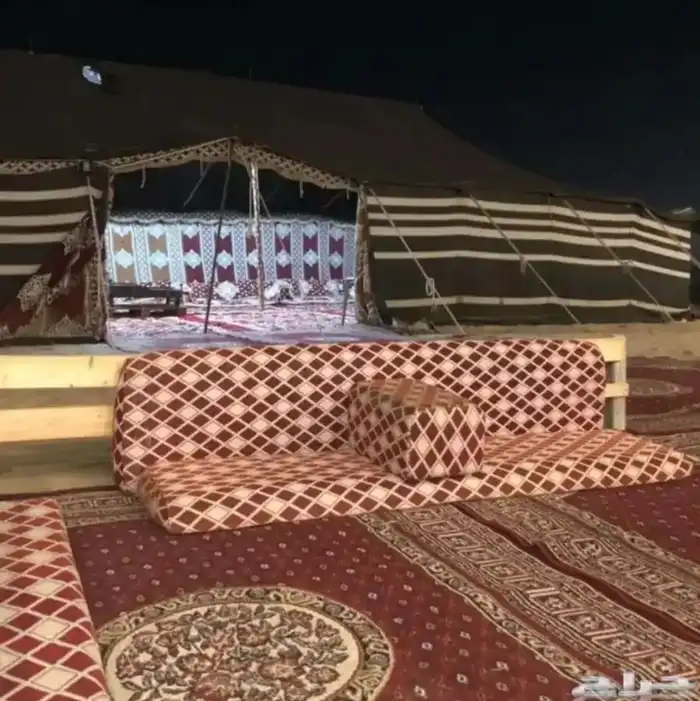 مخيم للبيع قسمين وماطور رامبو حجم 7000 7