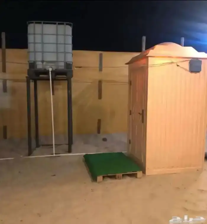 مخيم للبيع قسمين وماطور رامبو حجم 7000 6