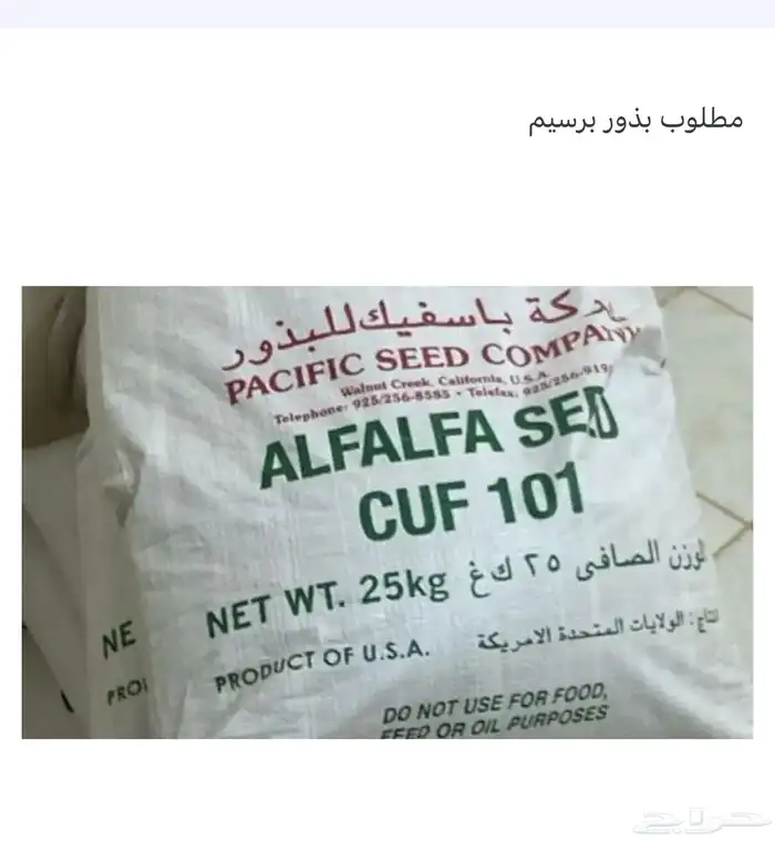 مطلوب بذور 0