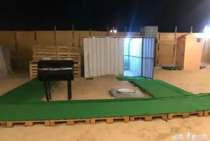 مخيم للبيع قسمين وماطور رامبو حجم 7000 5