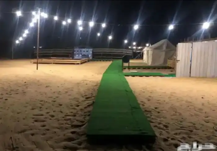 مخيم للبيع قسمين وماطور رامبو حجم 7000 2