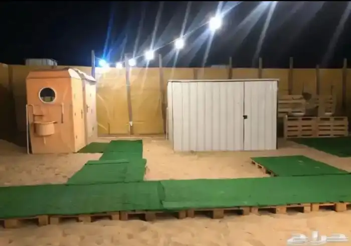 مخيم للبيع قسمين وماطور رامبو حجم 7000 9