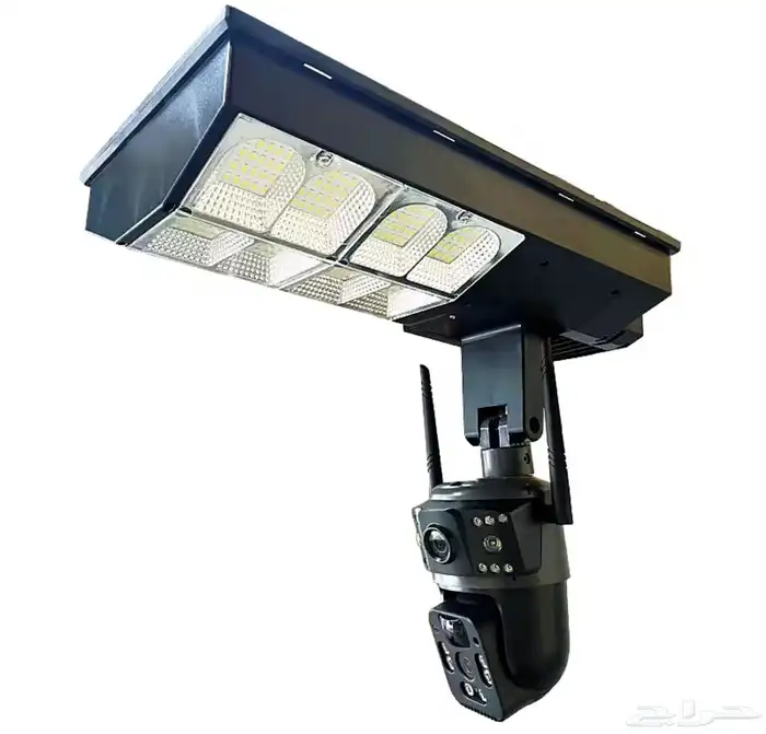 كاميرات طاقة شمسية مع كشاف 2 في 1 0